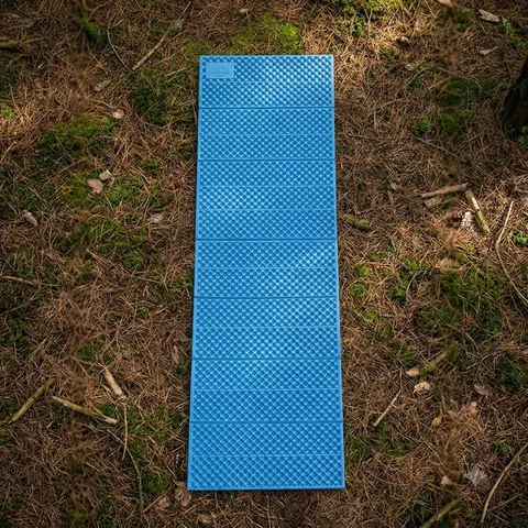 Килимок складаний IXPE Naturehike CNK2450WS044, алюмінієва плівка, 195x60х1,8 см, синій — фото 3