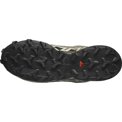Чоловічі кросівки Salomon SPEEDCROSS 6 Natural/Black/Almond Milk (трейлові, літні) — фото 7