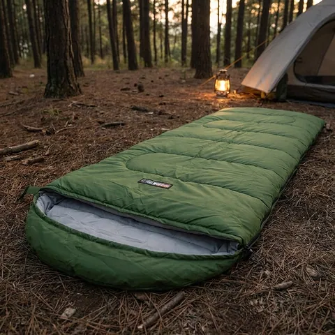 Спальний мішок Naturehike F150 NH22MSD05, лівий, зелений