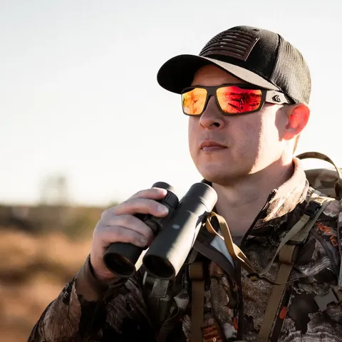 Захисні окуляри Gatorz Warhawk ANSI Z87.1, Brown Optimized Polarized (OPz), Gunmetal GZ-15-146 — фото 5