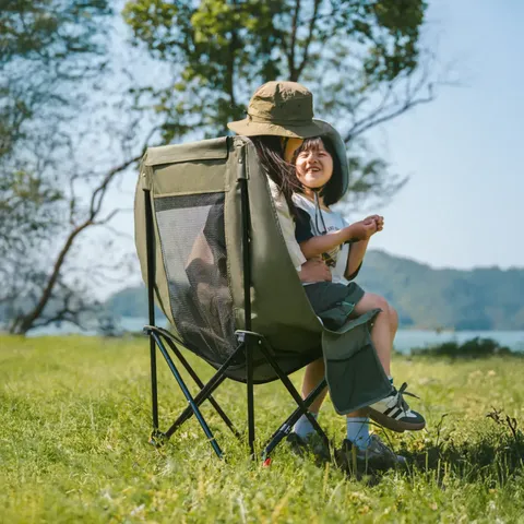 Стілець складаний Naturehike Sea Star 002 CNK2550JJ019, вуглецева сталь, олива — фото 10