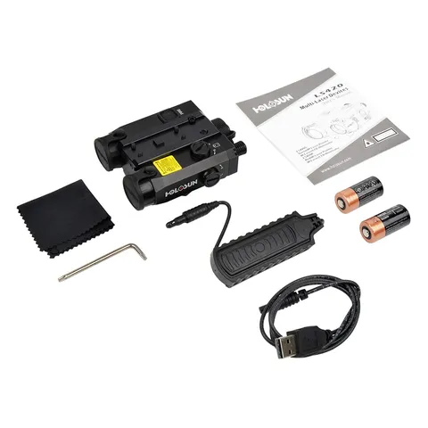 Тактичний блок HOLOSUN LS420-RD (LS420R) Red & IR / White & IR illuminator — фото 7