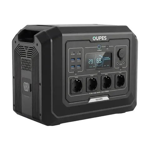 Зарядна станція Oupes S1 2000W LiFePO4 1024Wh — фото 2
