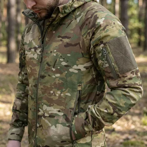 Тактична куртка Twill GEN I | Multicam | Літня військова куртка без підкладки — фото 3