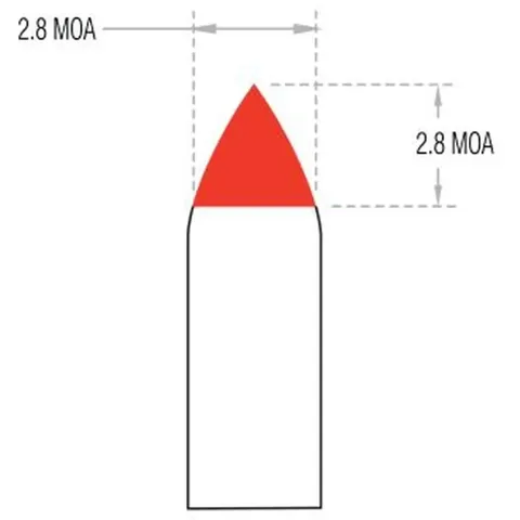 Приціл оптичний Trijicon AccuPoint 1-6x24 BAC Red Triangle Tritium / Fiber Optics — фото 14