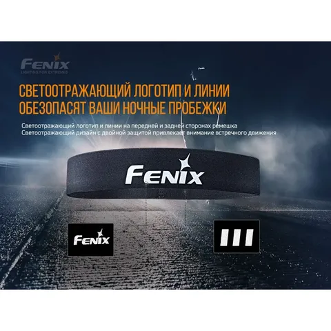 Пов'язка на голову Fenix AFH-10 блакитна — фото 6