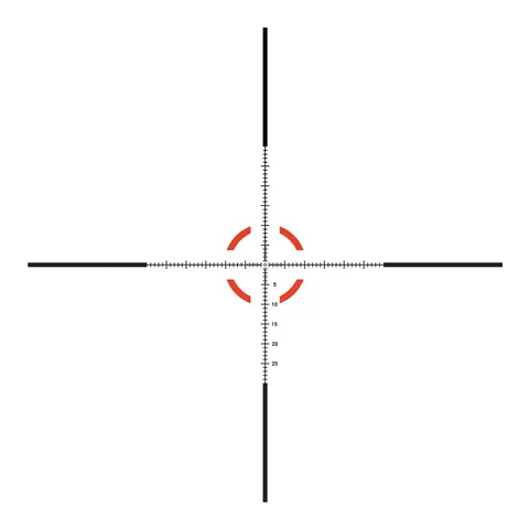 Приціл оптичний Trijicon Credo 1-8x28 Red/Green MRAD Segmented Circle — фото 7