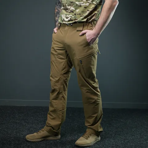 Тактичні літні штани GECON BR | Nylon-Stretch | Колір койот — фото 8