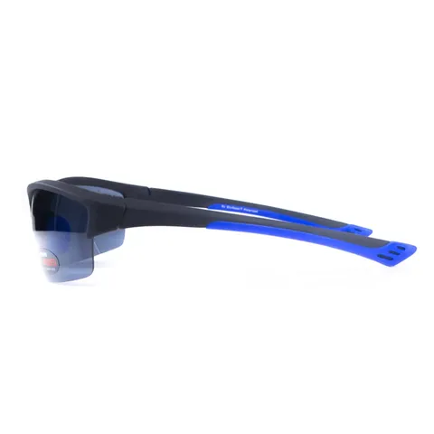 Окуляри поляризаційні BluWater Daytona-1 Polarized (gray), сірі гідрофобні лінзи (Repelon™), Синій — фото 4