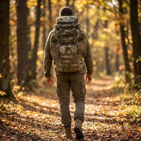 Рюкзак “Kiborg Pro” 70L мультикам (35*68*21см)