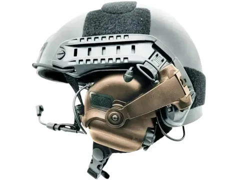Активні Навушники Earmor M32X PLUS з мікрофоном Coyote Brown (2 види кріплень) — фото 6