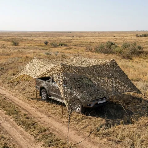 Маскувальна сітка Militex Очерет 5х5м (площа 25 кв.м.) — фото 1