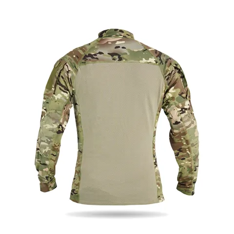 Тактична бойова сорочка UBACS Tactical Series Long Sleeve з посиленими рукавами та велкро-панелями — фото 4