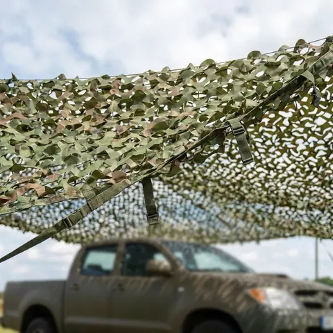 Маскувальна сітка Militex для окопів та бліндажів Листя 10х10м (площа 100 кв.м.) — фото 3