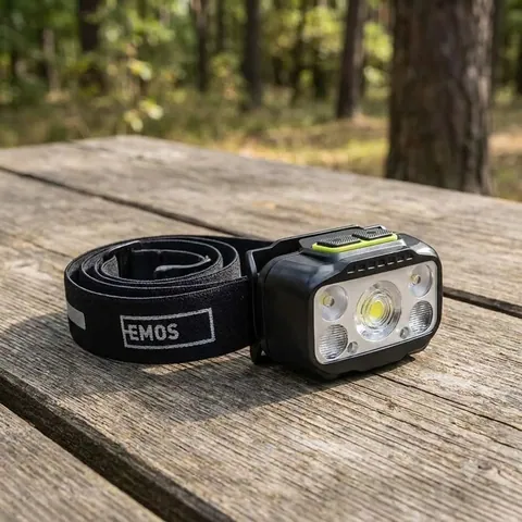 Ліхтар налобний акумуляторний Emos P3546 550 Lm 110 m Li-Pol 1000 mAh / 3×AAA