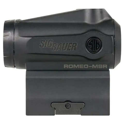 Коліматорний приціл Sig Sauer Optics Romeo MSR Gen II 1x20mm 2 MOA Red Dot (SORMSR101) (09462) — фото 6