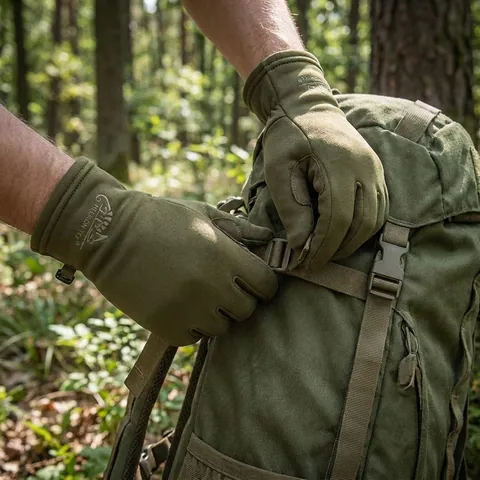 Рукавички для туризму Helikon-Tex Tracker Outback Gloves - Olive Green