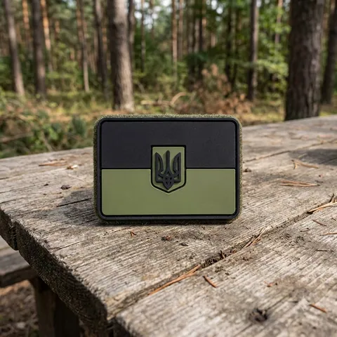ПВХ патч прапор зелений