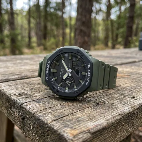 Годинник Casio G-SHOCK GA-2110SU - олива
