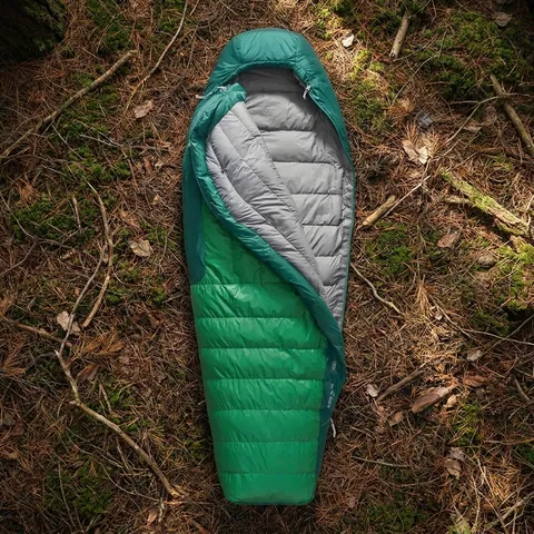 Спальний мішок Sea to Summit Ascent -9C/15F Long, Rain Forest Green (198 см) — фото 3