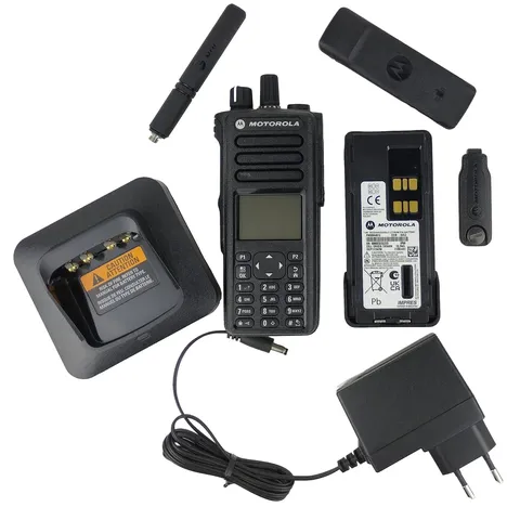 Професійна цифрова портативна рація Motorola DP4801e UHF Li-Ion 2450 мАг (MDH56RDN9RA1AN) — фото 7