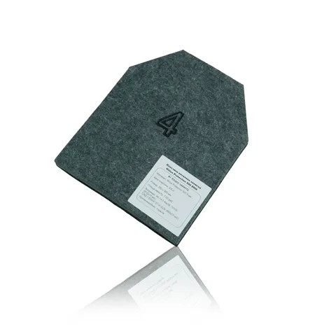 Бронеплити (2 шт) Miilux Protection 500 8мм, 4-й клас захисту — фото 6
