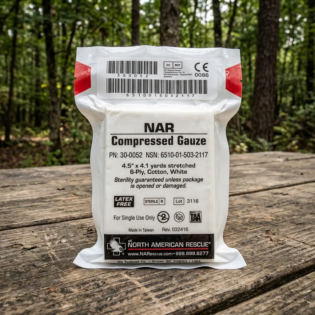Бинт для тампонади NAR Compressed Gauze exp. 2028-31
