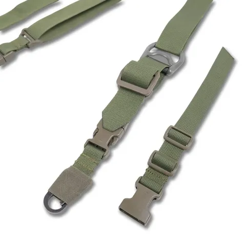 Ремінь 2-точковий Kiborg Gun Sling G-2 з пряжкою швидкого регулювання Triple-X Olive — фото 2