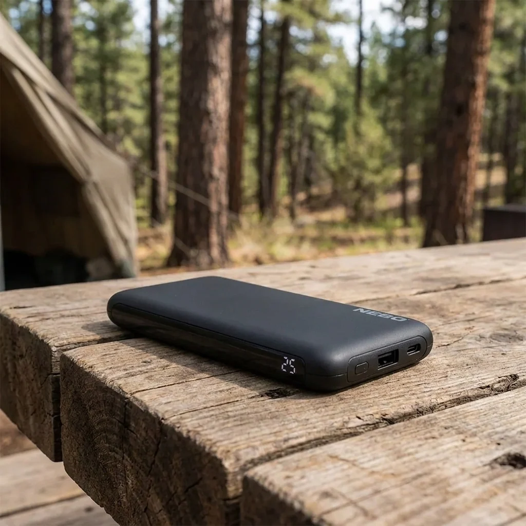 Повербанк Nebo 10K Powerbank w/Digital Display, 10 000 mAh (NB NEB-PBK-0019-G)