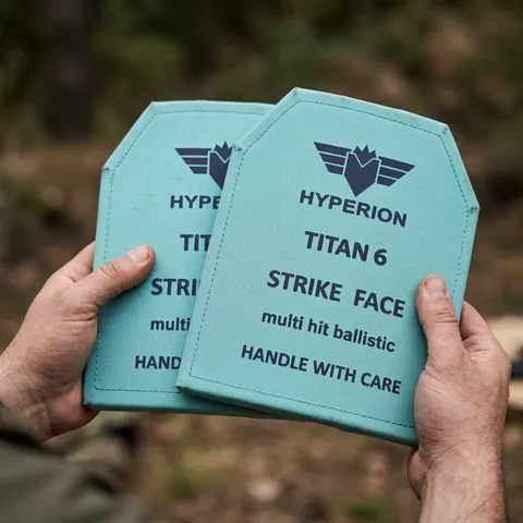 Комплект титано-керамічних бронеплит Hyperion 6 клас ДСТУ (25×30 м, 3,3 кг/плита) — фото 3