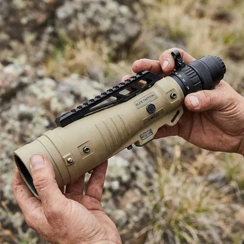 Зорова труба Bushnell Elite Tactical 8-40х60 FDE. Сітка Tremor4. Picatinny — фото 3