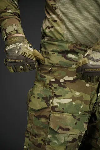 Штани з наколінниками Kalista Military Full-Pro ріп-стоп мультикам — фото 10