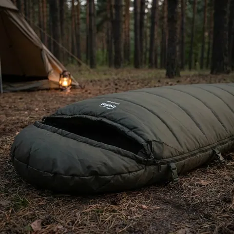 Спальний мішок-ковдра з блискавкою праворуч Tramp Shypit 500 Wide