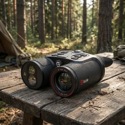 Тепловізійний бінокль GUIDE TN650 640x480px 50mm (з далекоміром)