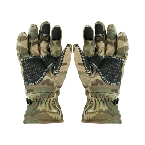 Тактичні зимові рукавиці SoftShell Multicam з — фото 3