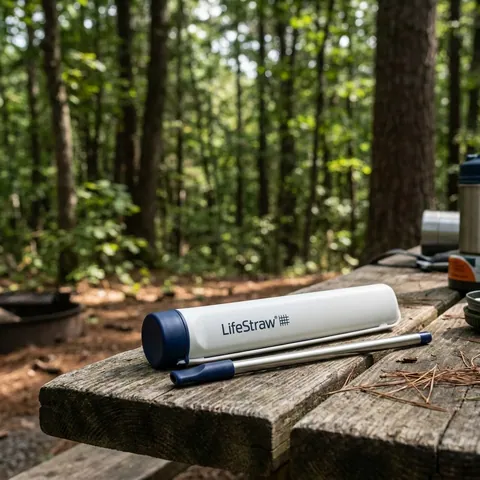 Фільтр для води LifeStraw SIP, 1 шт з футляром для перенесення, Midnight Blue