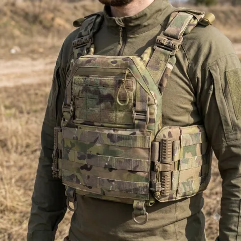 Плитоноска Kiborg Gen.2 Мультикам з бронеплитами та балістичним захистом