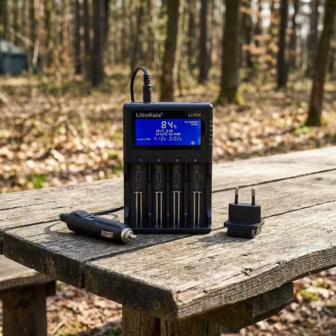 Зарядний пристрій Liitokala Lii-PD4+car EU charger