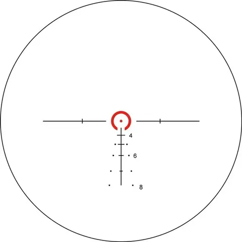 Приціл оптичний XD Precision Black-C.Q.B F2 1-6x24 сітка BDC — фото 11