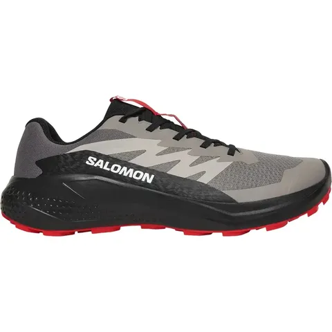 Чоловічі кросівки Salomon ALPHAGLIDE для міста та активного руху Cloudburst Black / Fiery Red — фото 4