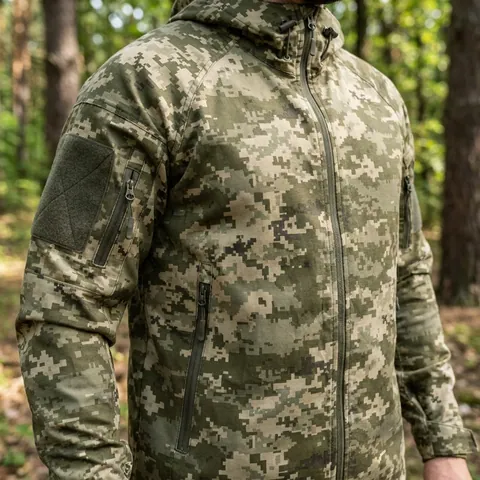 Тактична куртка Twill GEN I | Піксель | Літня військова куртка без підкладки — фото 3