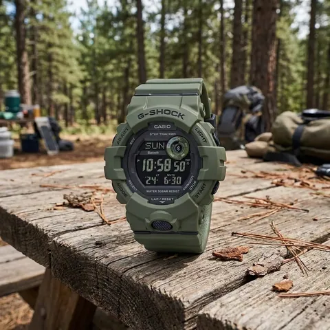 Годинник Casio G-SHOCK G-SQUAD GBD-800UC - олива