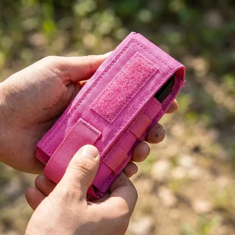 Підсумок під турнікет KIBORG закритий MOLLE рожевий — фото 3