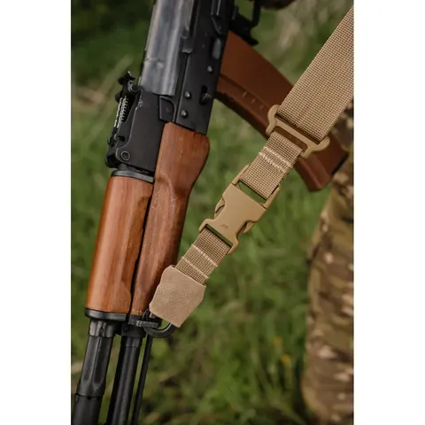 Ремінь 2-точковий Kiborg Gun Sling G-2 з пряжкою швидкого регулювання Triple-X Coyote — фото 6