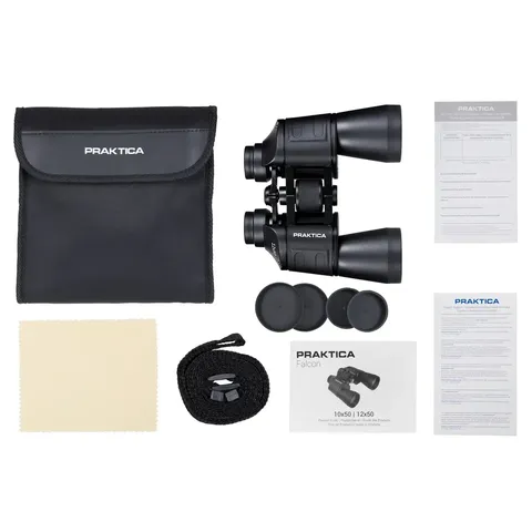 Бінокль Praktica Falcon 12x50 Black — фото 5