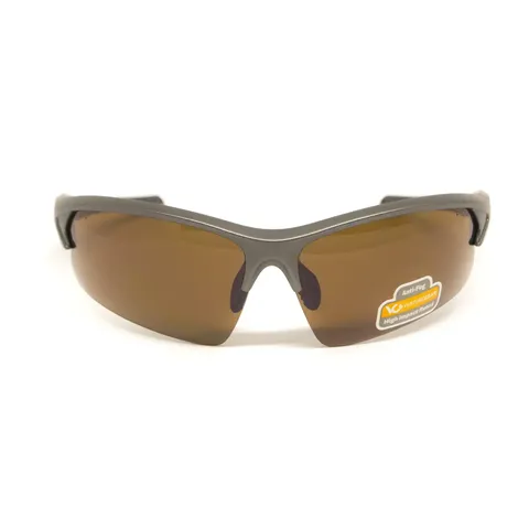 Окуляри захисні Venture Gear MontEagle GunMetal (bronze) Anti-Fog, коричневі в оправі кольору "темний металік", Темний металік — фото 4