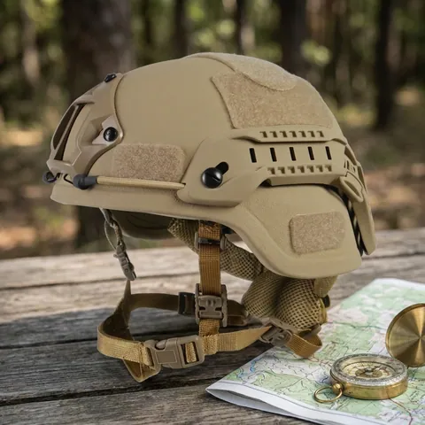 Шолом MICH 2000 Helmet PE NIJ IIIA койот L — фото 3