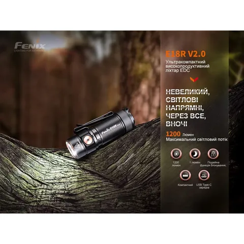 Ліхтар ручний Fenix E18R V2.0 — фото 11