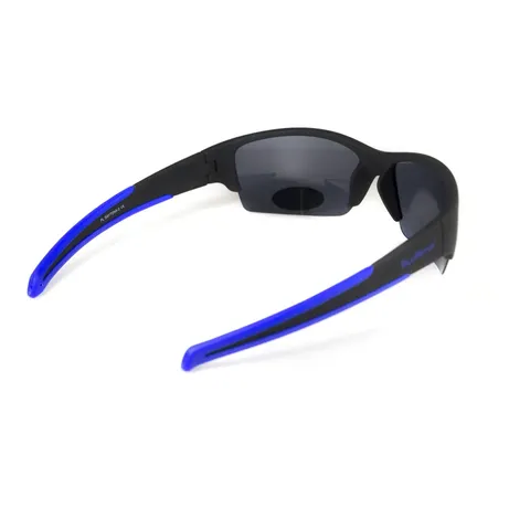 Окуляри поляризаційні BluWater Daytona-2 Polarized (gray), сірі гідрофобні лінзи (Repelon™), Синій — фото 6
