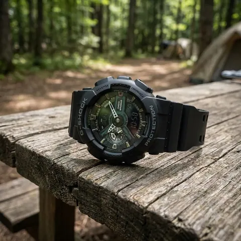 Годинник Casio G-SHOCK GA-110 - чорний